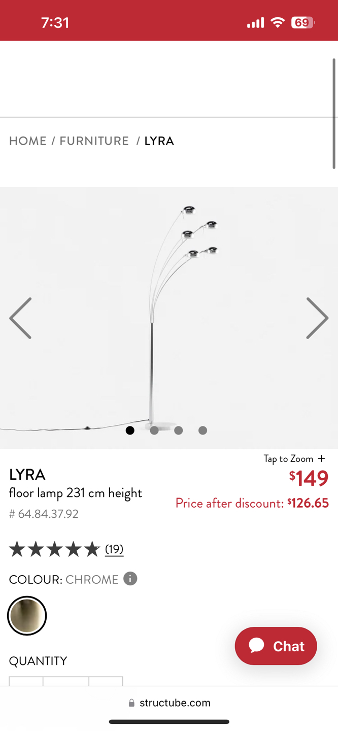 Structube Floor Lamp - photo 3