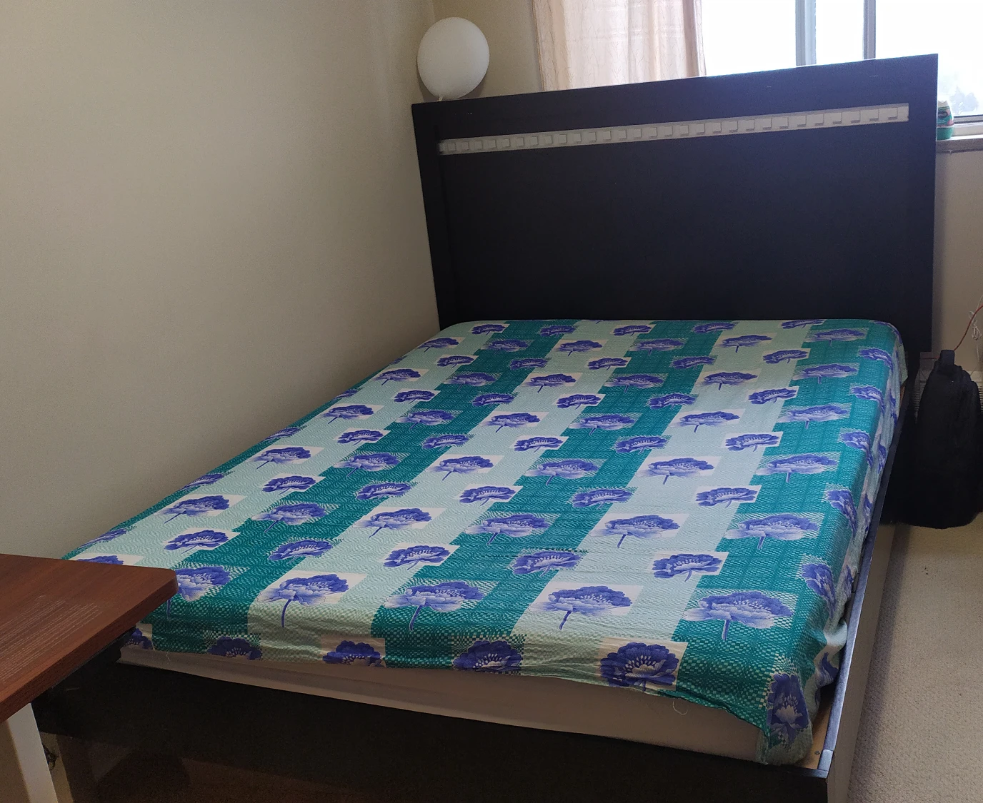 Queen size bed frame with Headboard