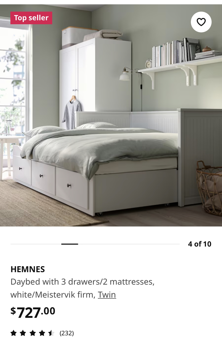 King size day bed - IKEA Hemnes - photo 4