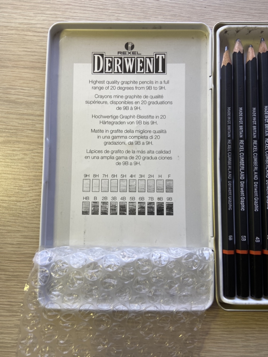 Dewent Graphic Designer Sketch Pencils - Medium Set of 12 image indicator(4)