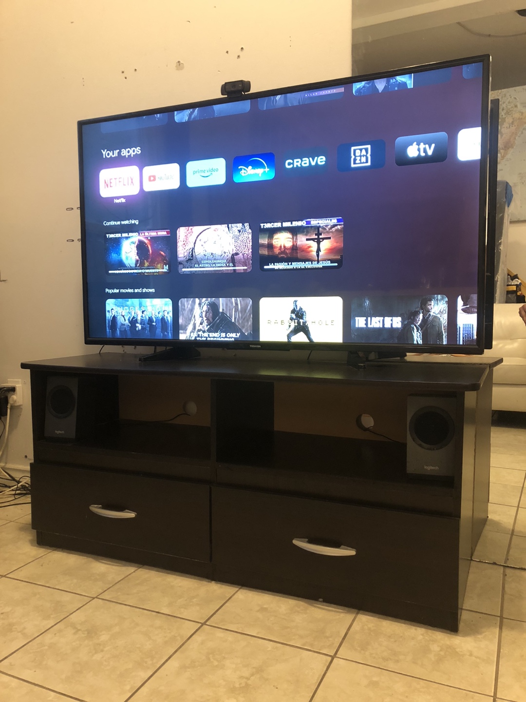 TV Unit - Dark brown - photo 3