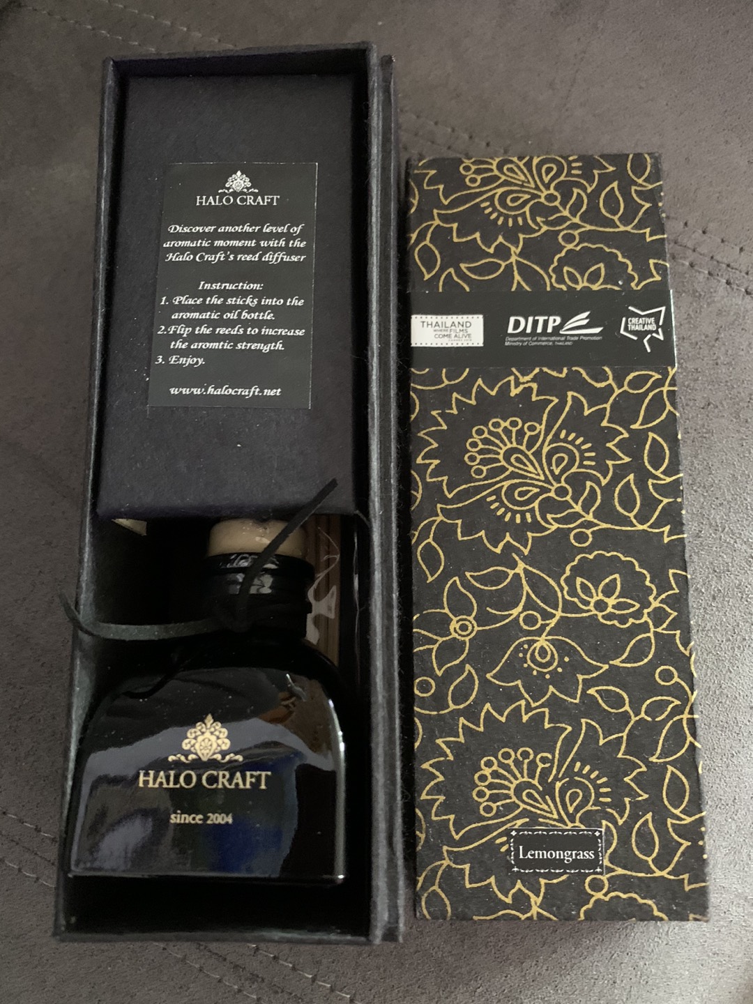 Lemongrass reed diffuser