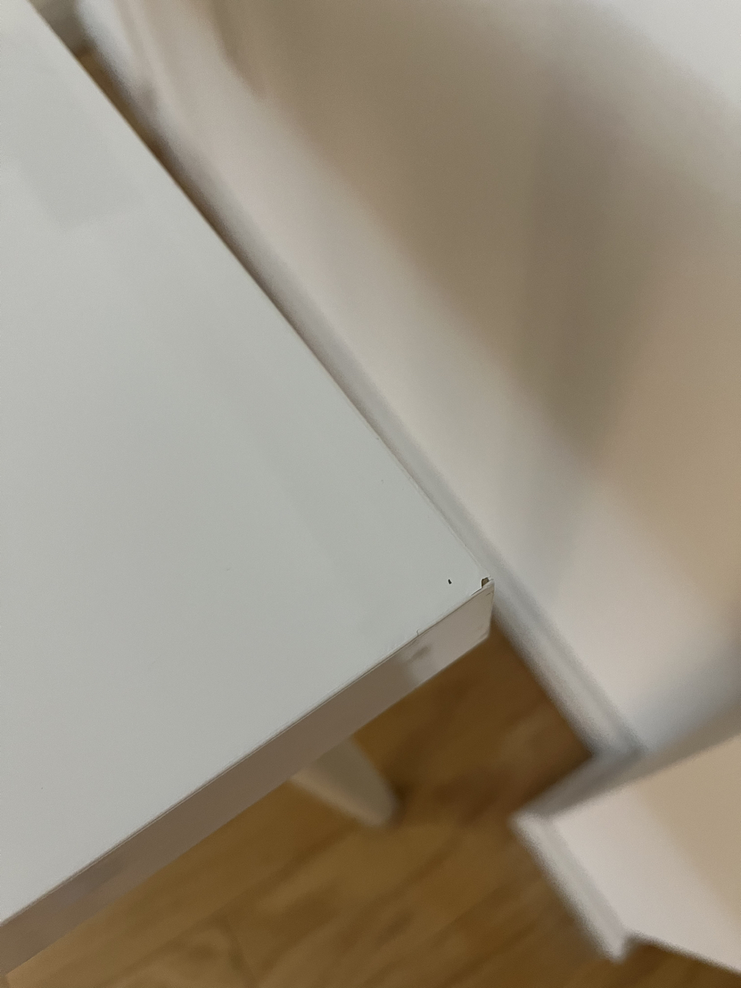 IKEA LINNMON table in white - photo 5