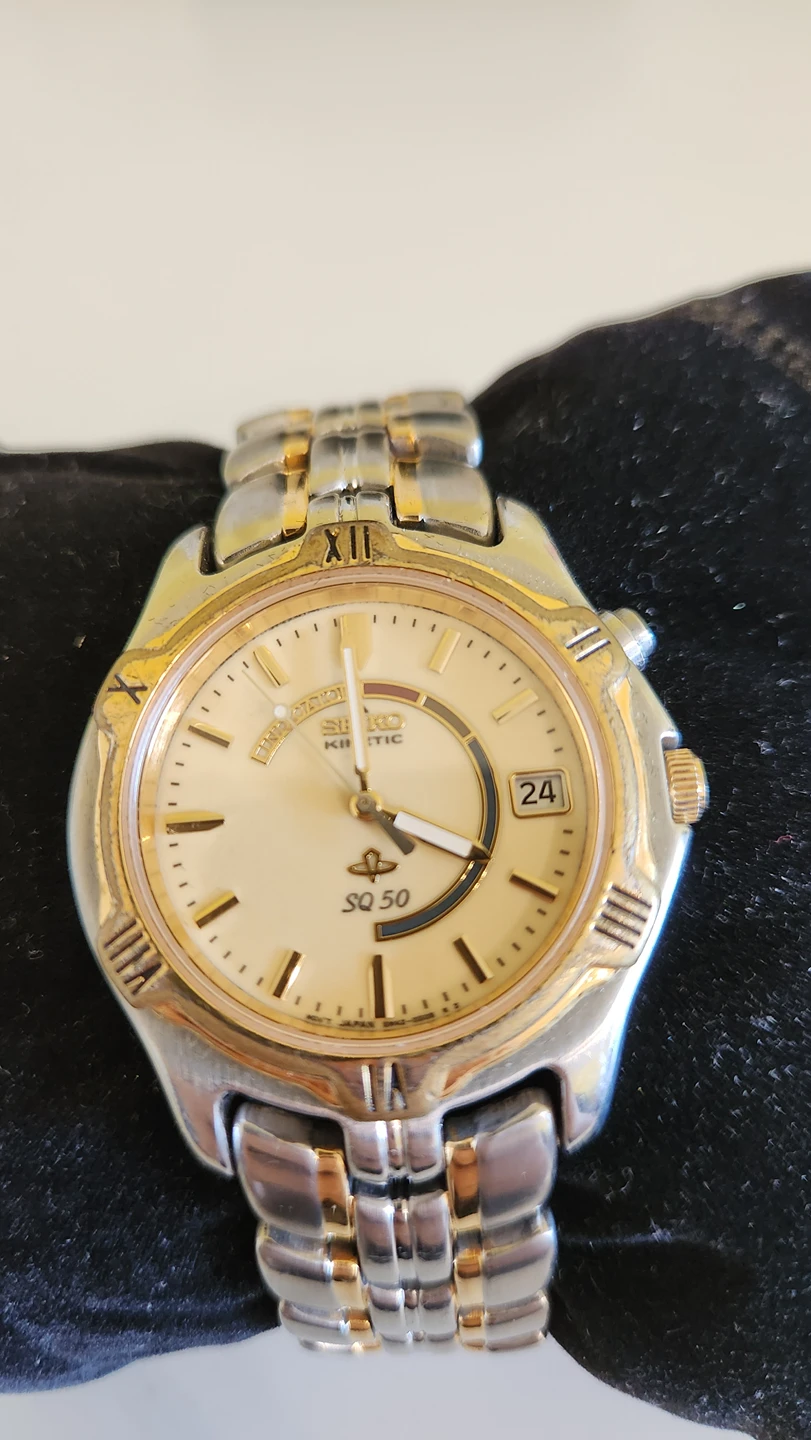 Seiko Kinetic Mens Watch - photo 2