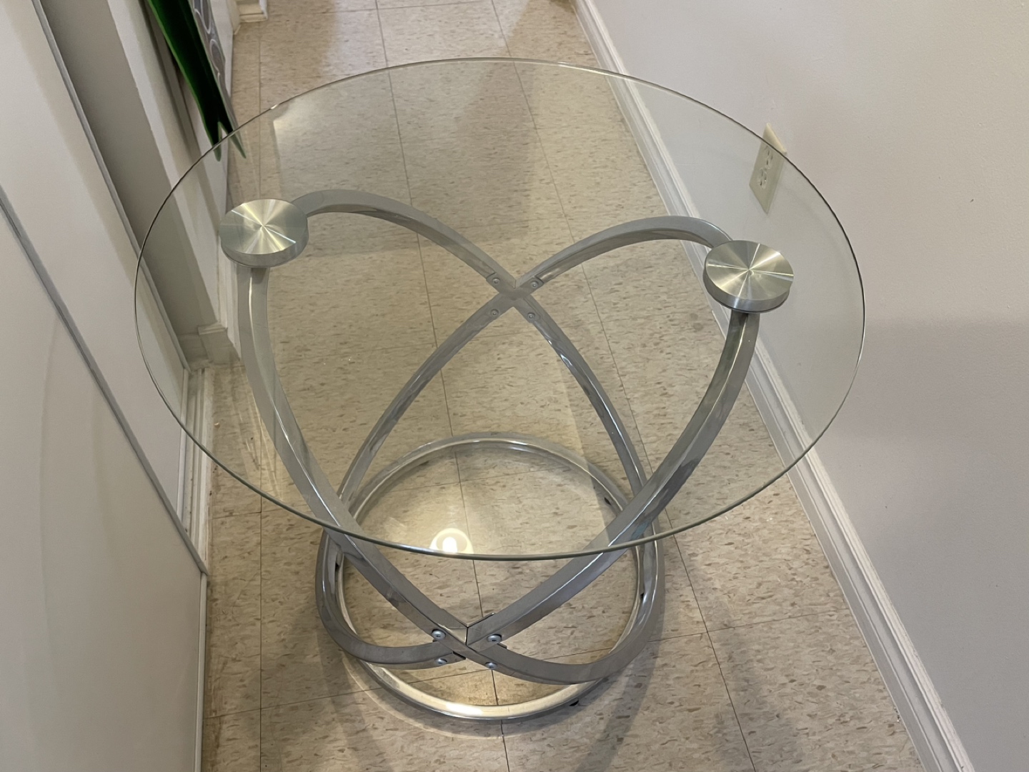 Glass Round Table - photo 2
