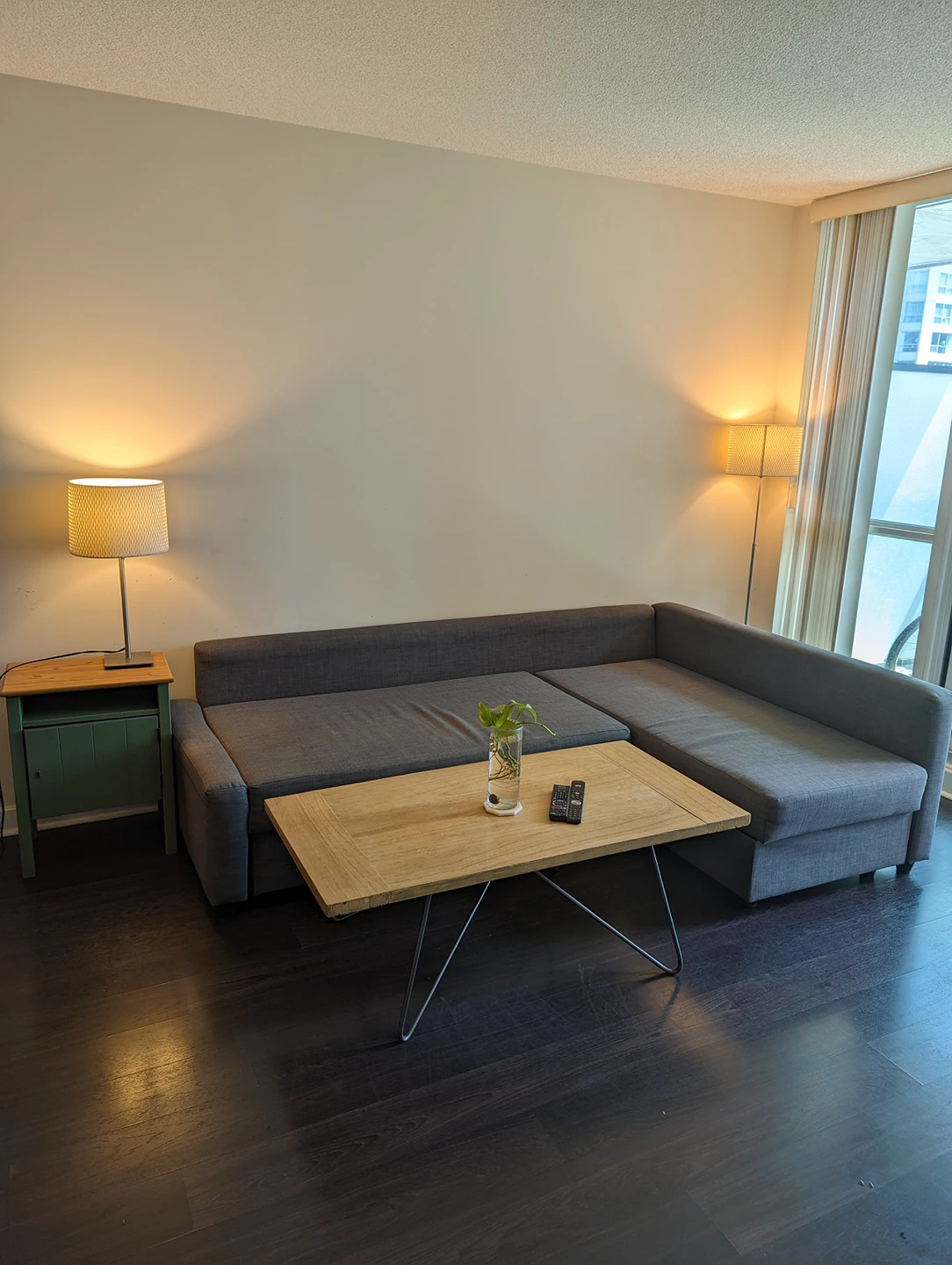 Ikea Sofa Bed With Storage - Friheten Hyllie Dark Grey color! - photo 2