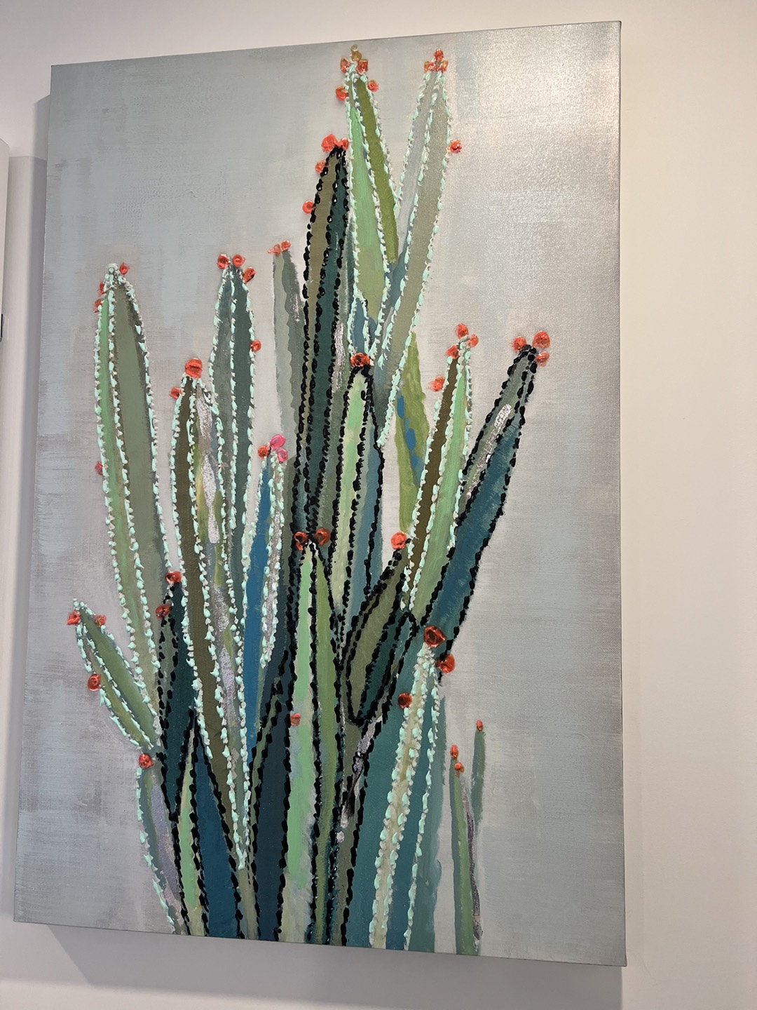 Cactus Canvas Painting