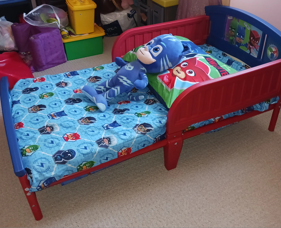 pj mask  toddler bed and matress - photo 3