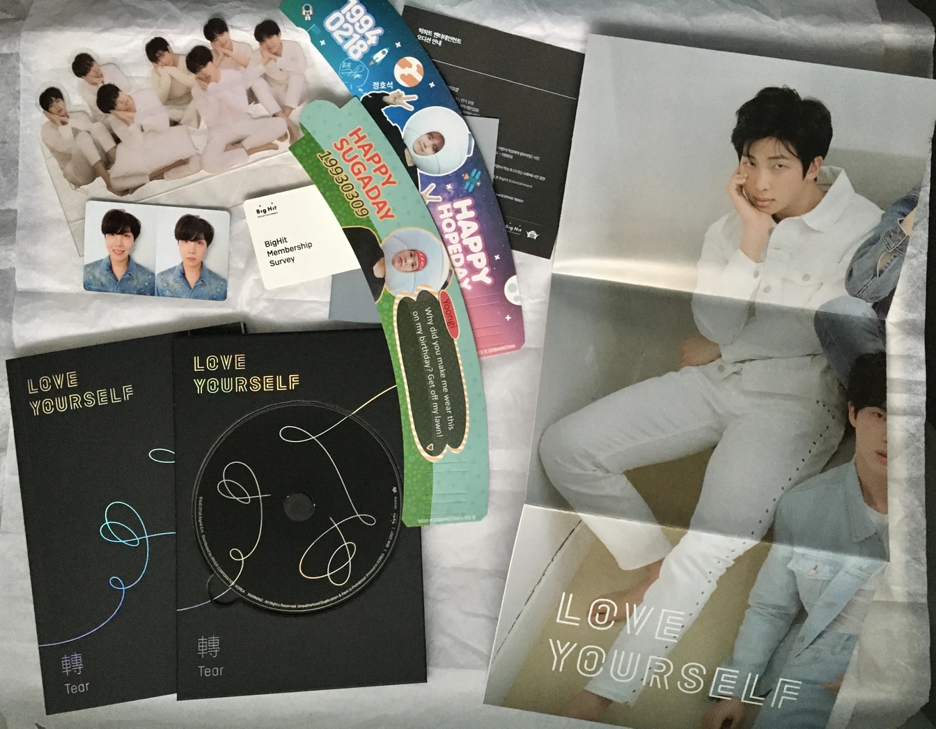 BTS Love Yourself: Tear Album Ver. R