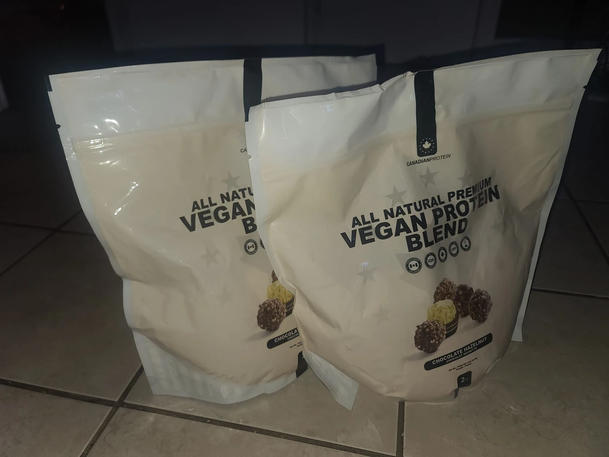 2 sealed bags of 2kg Vegan protein thumbnail