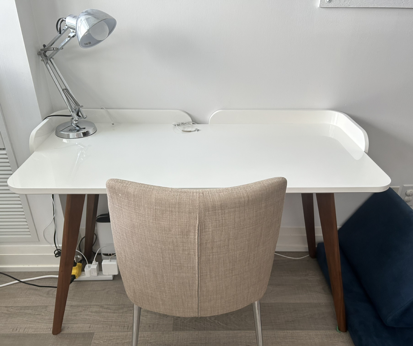 Study/Work desk with chair and lamp included