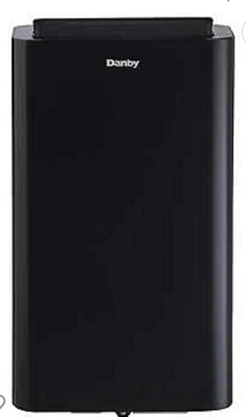 A/C Danby 14,000 BTU 3-in-1 Portable Air Conditioner - Black