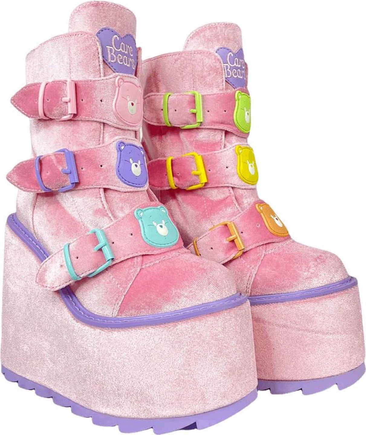 YRUSHOES Care Bears Collab Platforms LIMITED EDITION! 💗 image indicator(5)