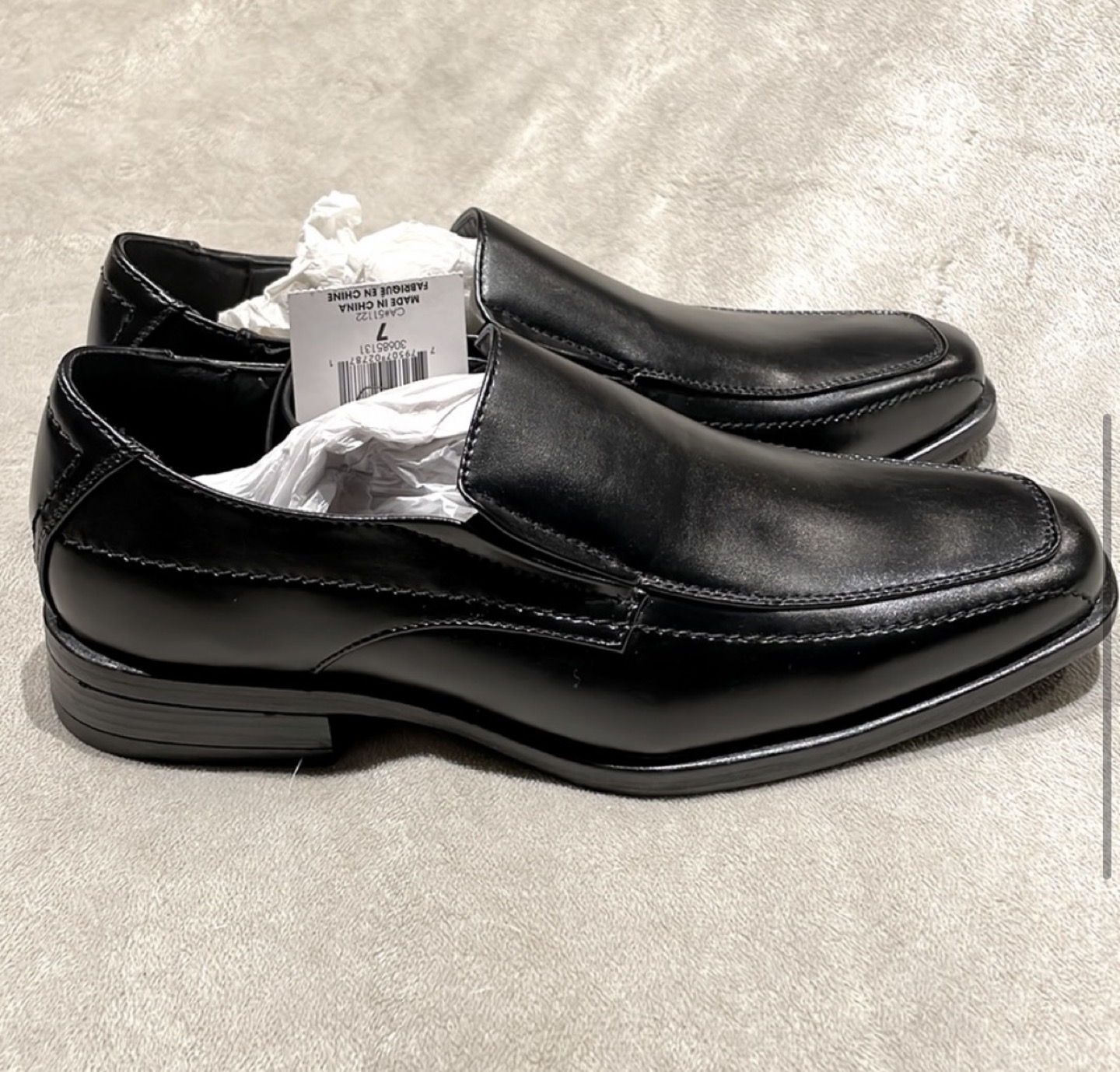 *NEW* Men’s Black Dress Shoe Loafers thumbnail