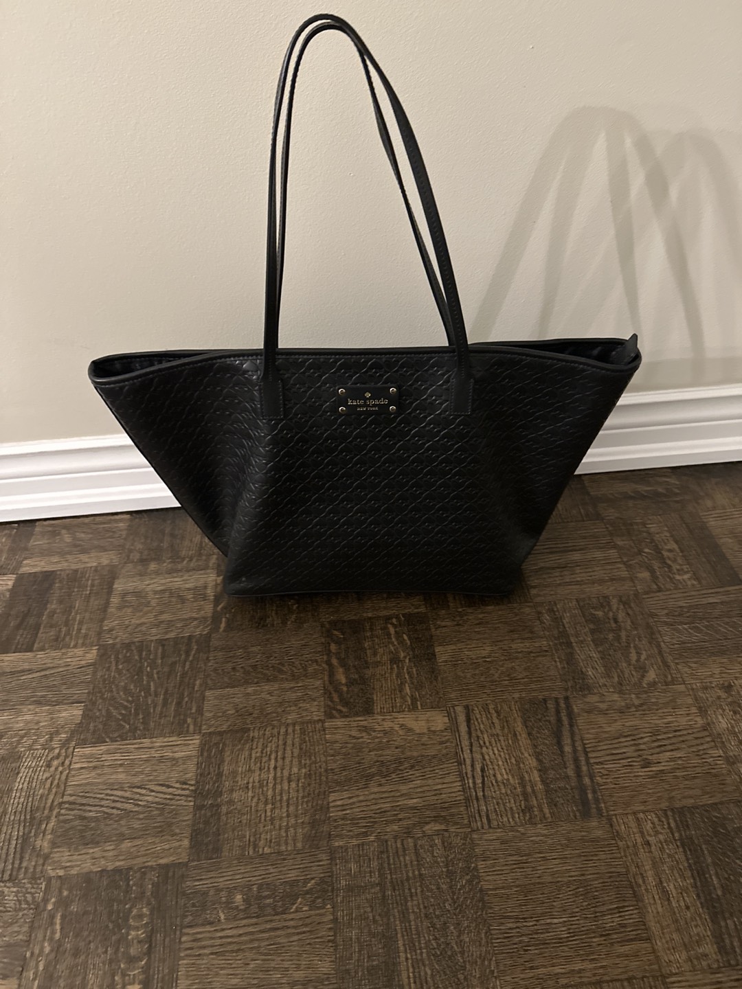 Kate Spade black leather purse