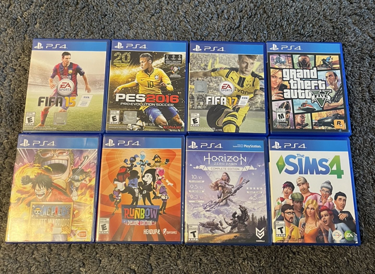 PlayStation4 CD  8 for $40