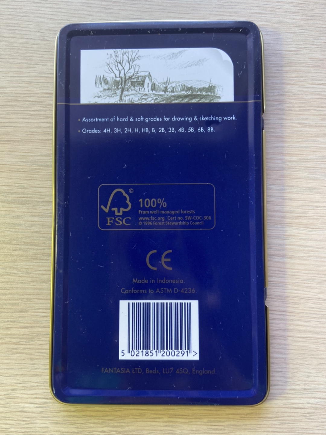 Fantasia Premium Set of 12 Sketching and Drawing Pencils image indicator(4)