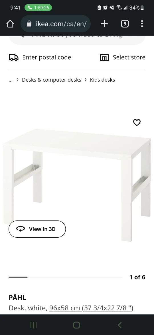 Like New Ikea desk - photo 2