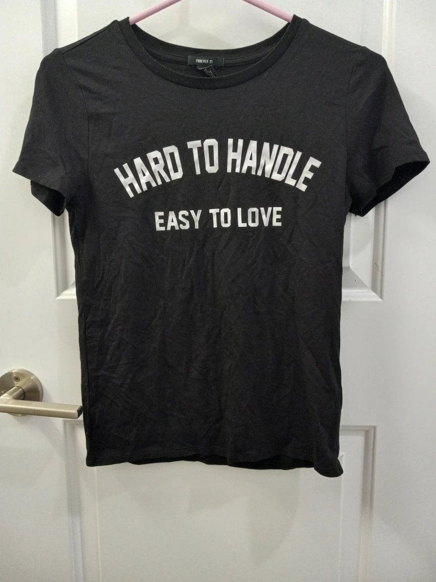 Forever 21 Black T-shirt