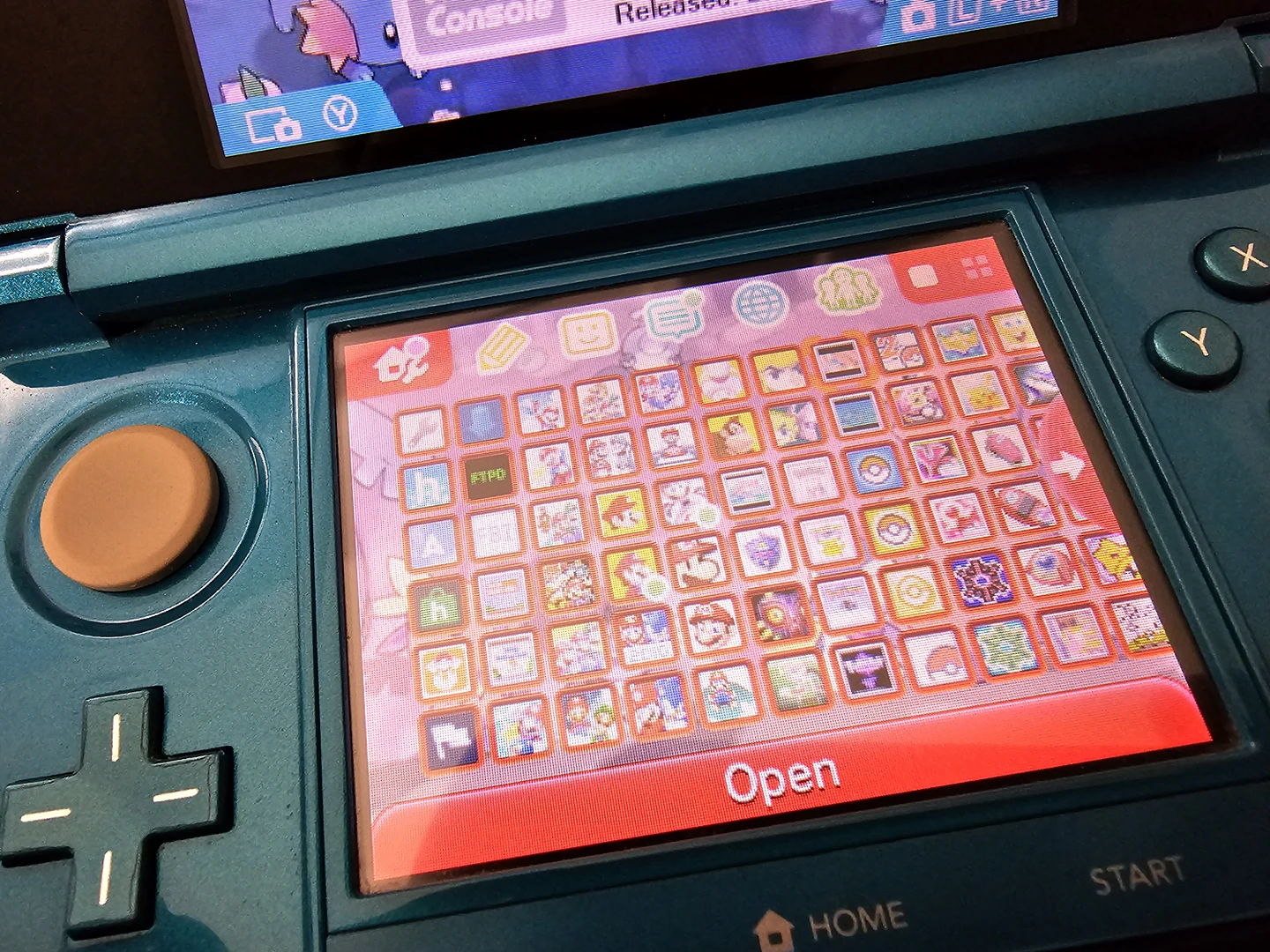 Nintendo 3DS Aqua Blue *MINT* - photo 5