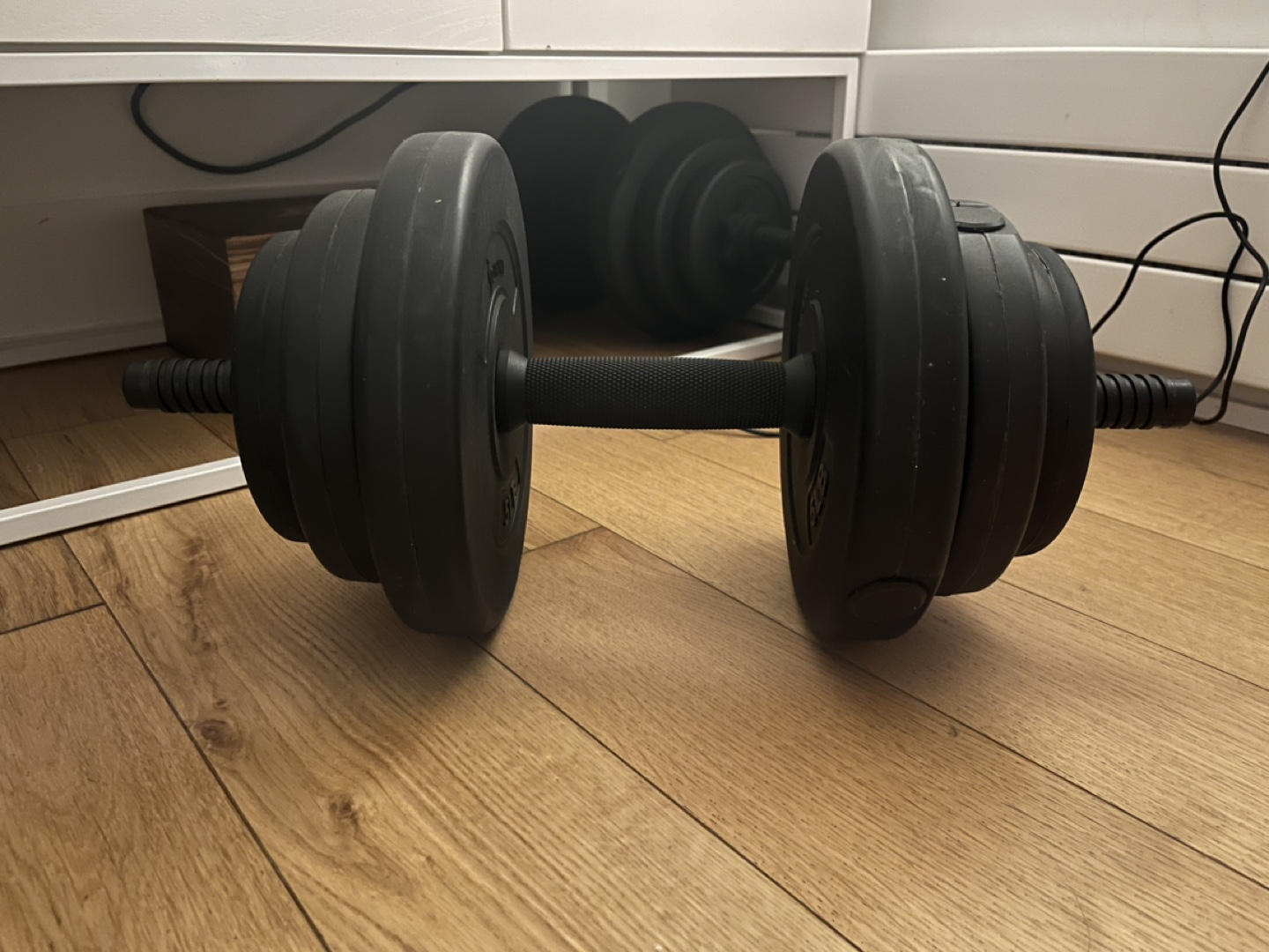 40 Lb Dumbbell Set Hand Weights for Strength Training - photo 3