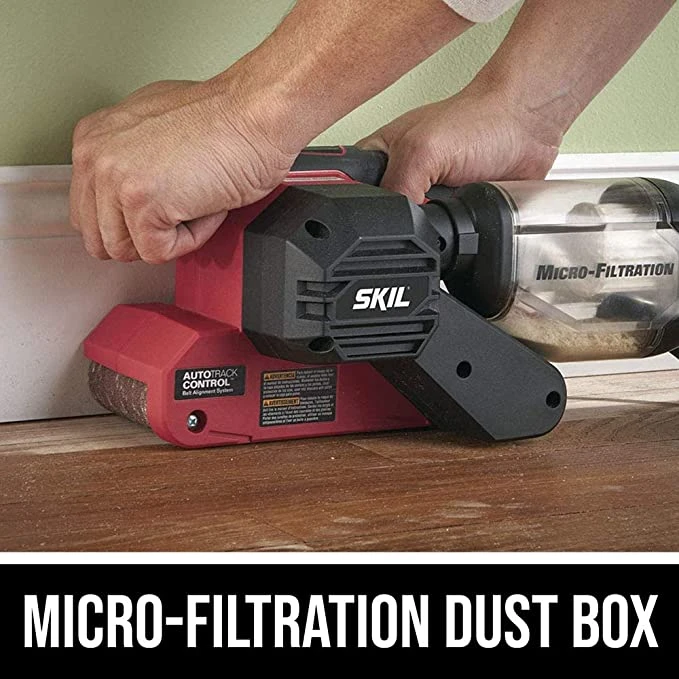 SKIL 7510-01 Sandcat 6-Amp Belt Sander with Pressure ControlIt's - photo 4