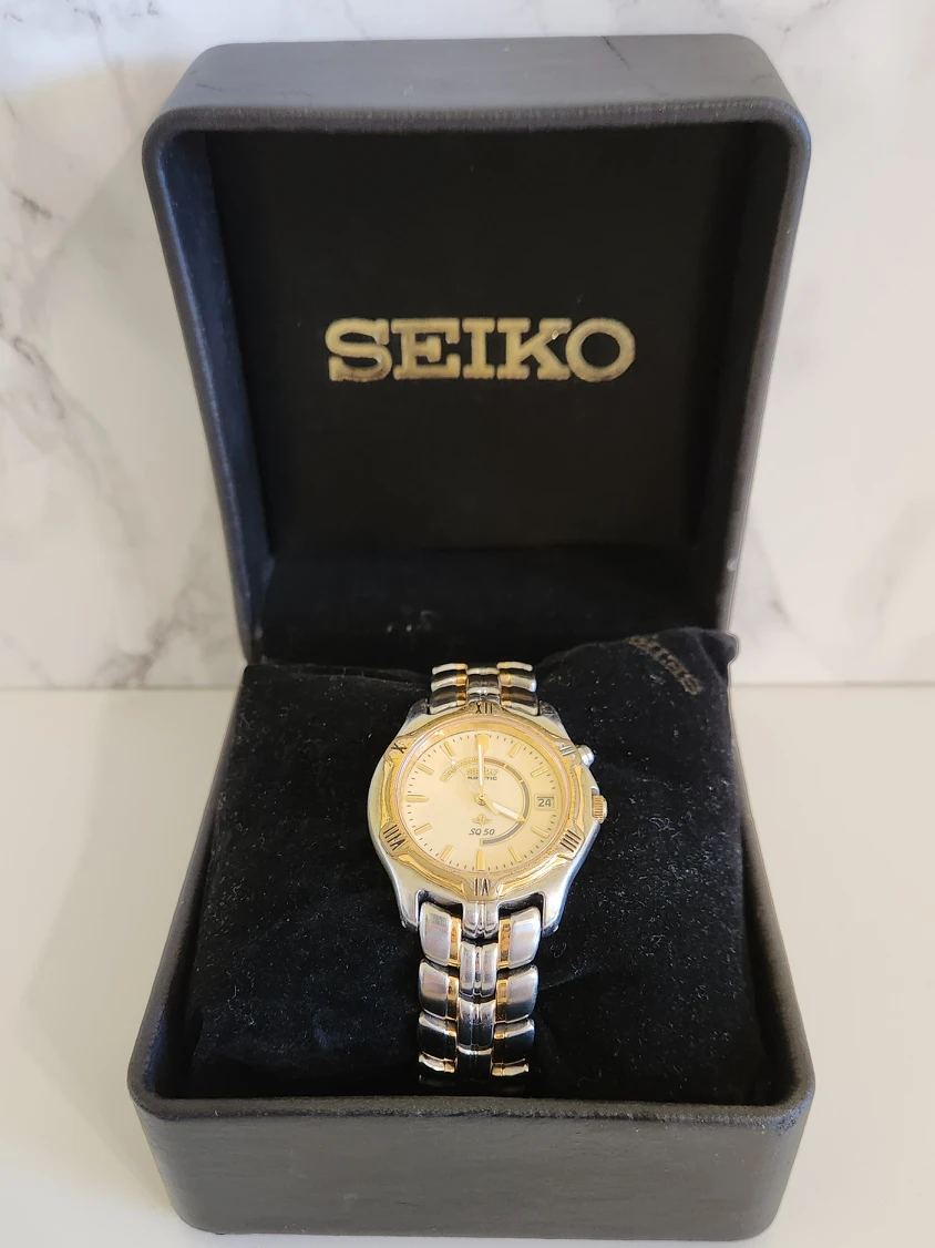 Seiko Kinetic Mens Watch