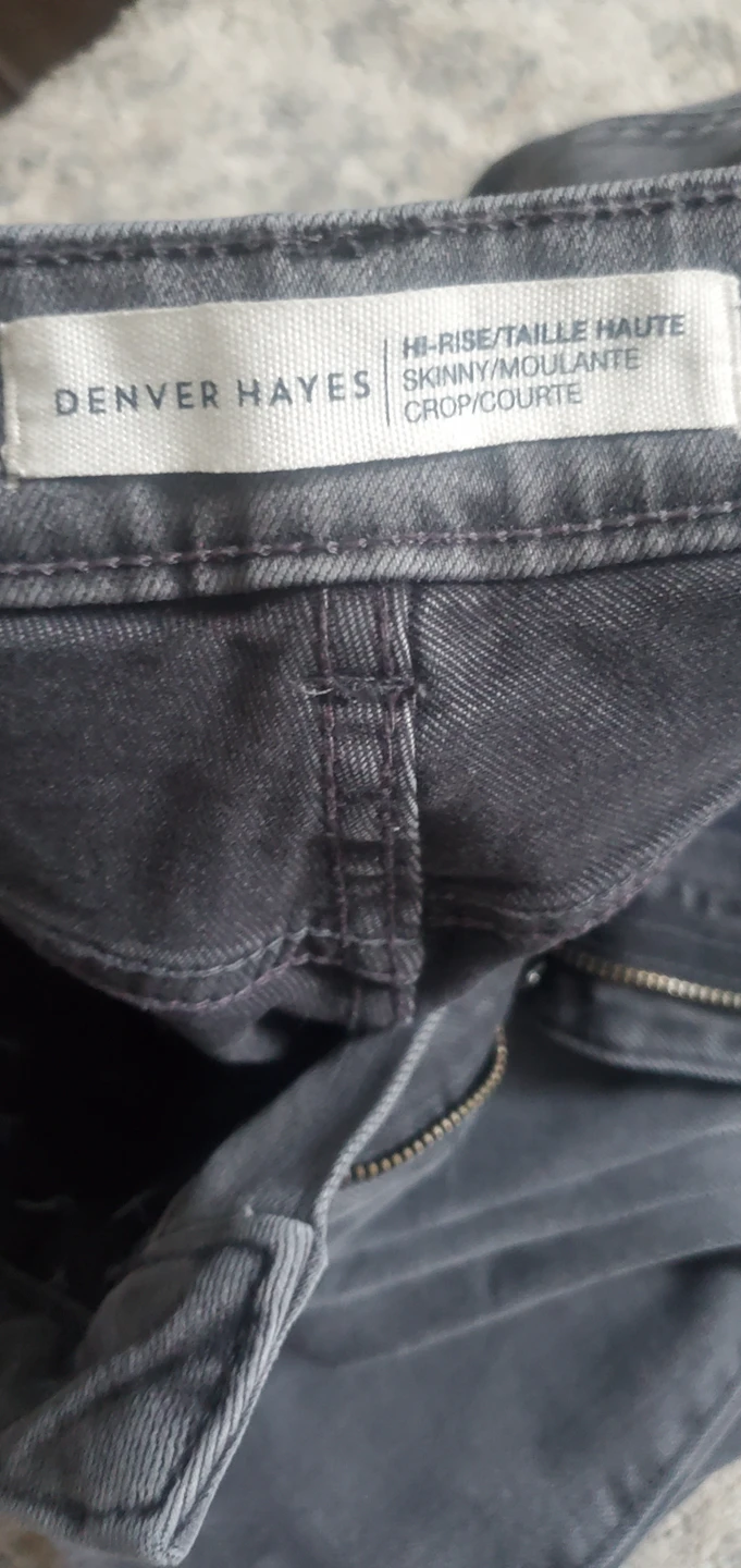 Denver Hayes Hi-Rise Skinny Crop Jeans - photo 2