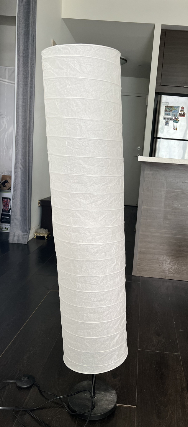 IKEA rice paper lamp