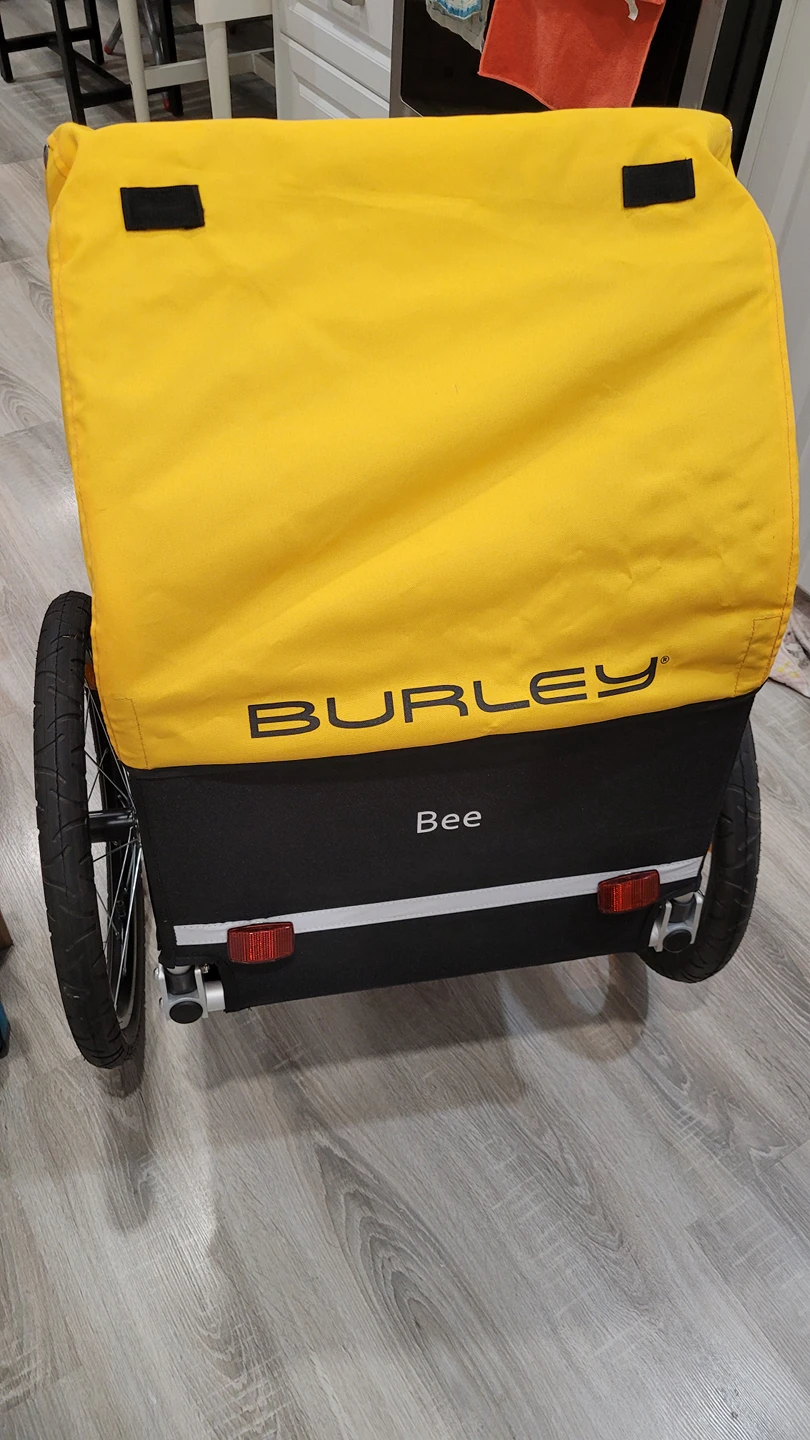 Burley bee single seat bike trailer image indicator(4)