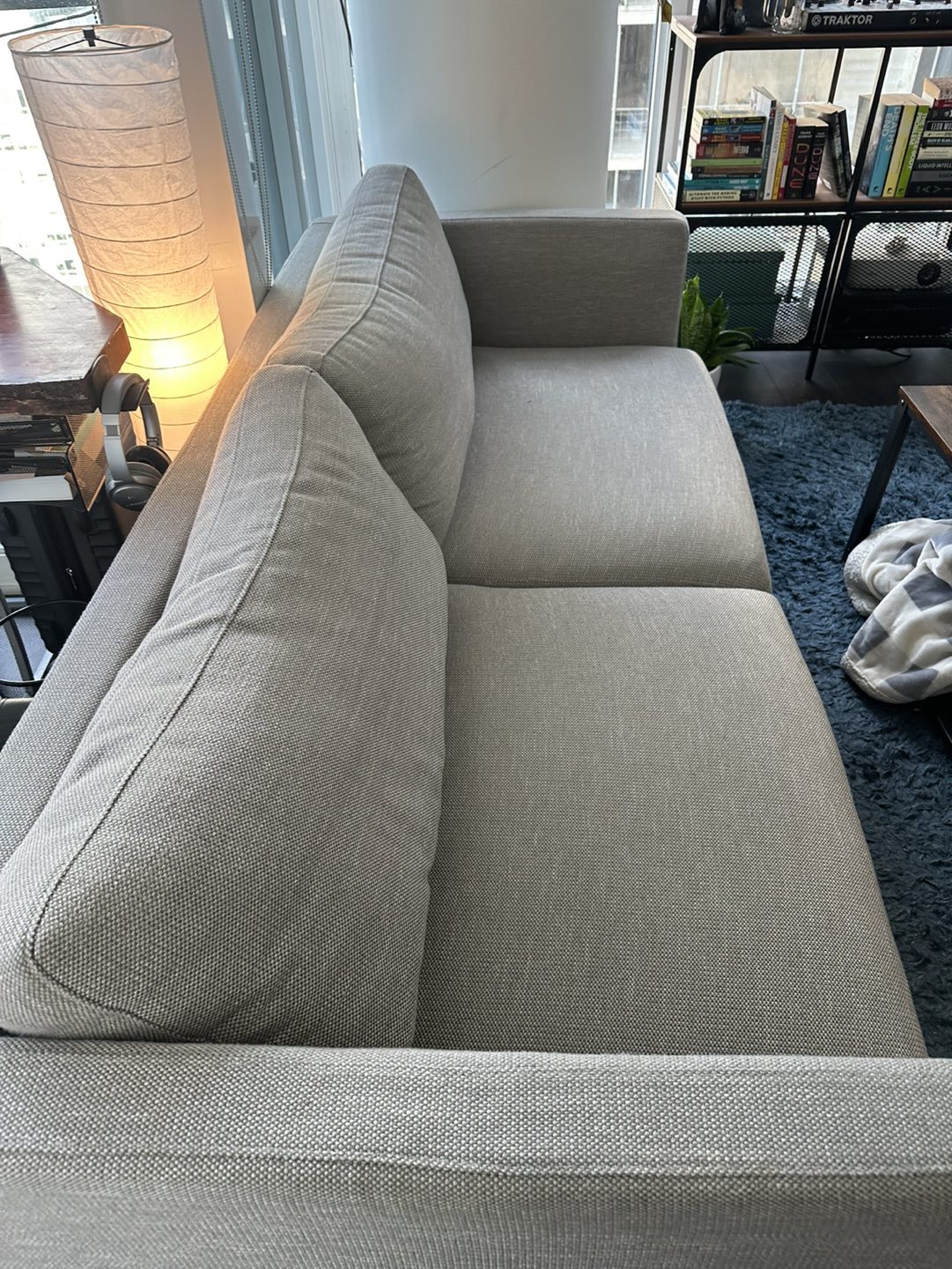 Structube 3 seater couch - photo 3