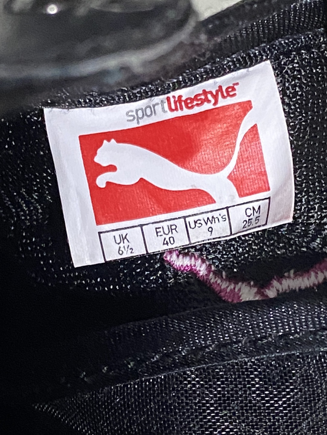 Puma Sneakers Runners Black Size 9 image indicator(7)