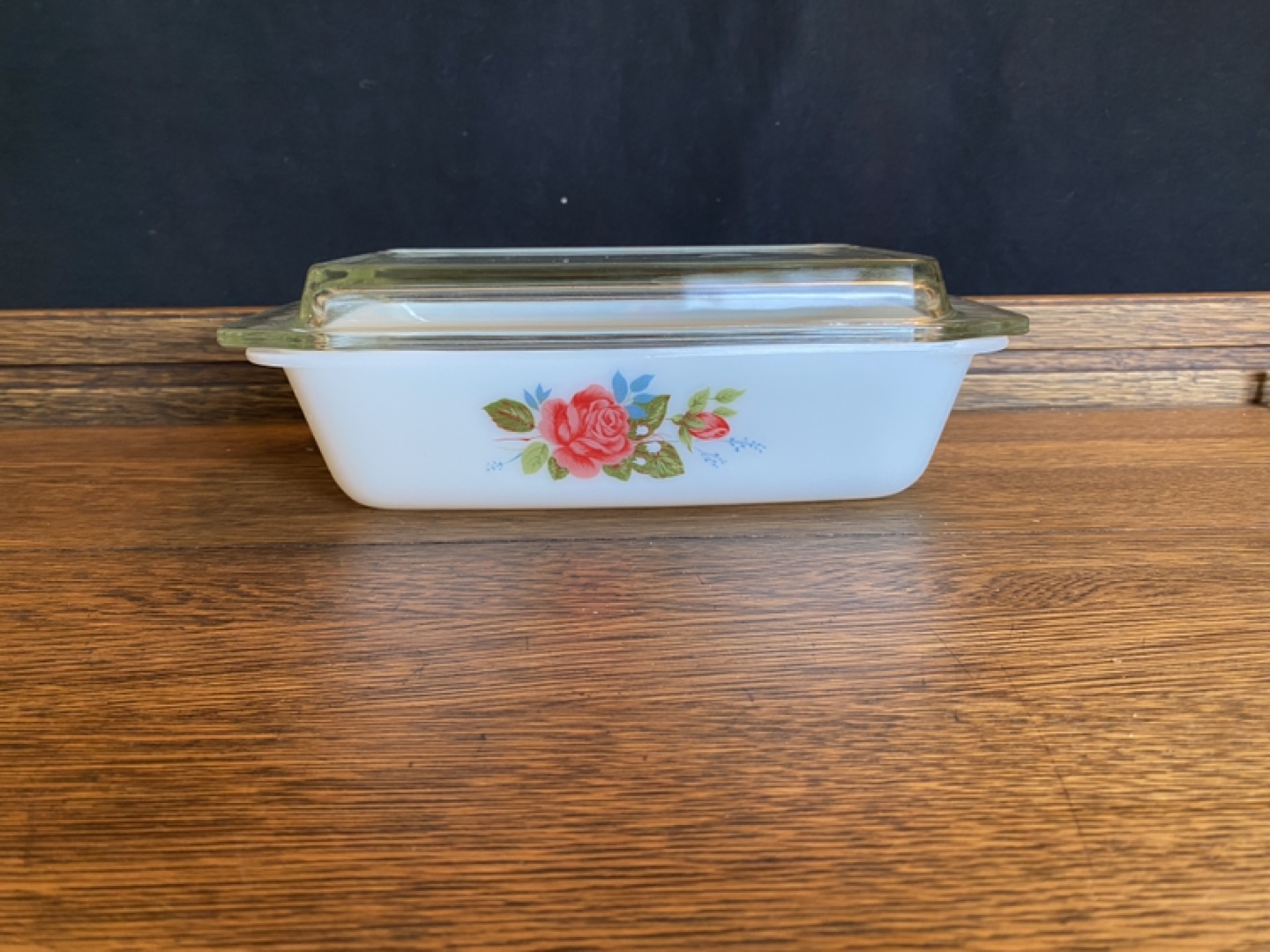 Vintage Cottage Rose Pyrex (pick up Coxwell/Danforth) thumbnail