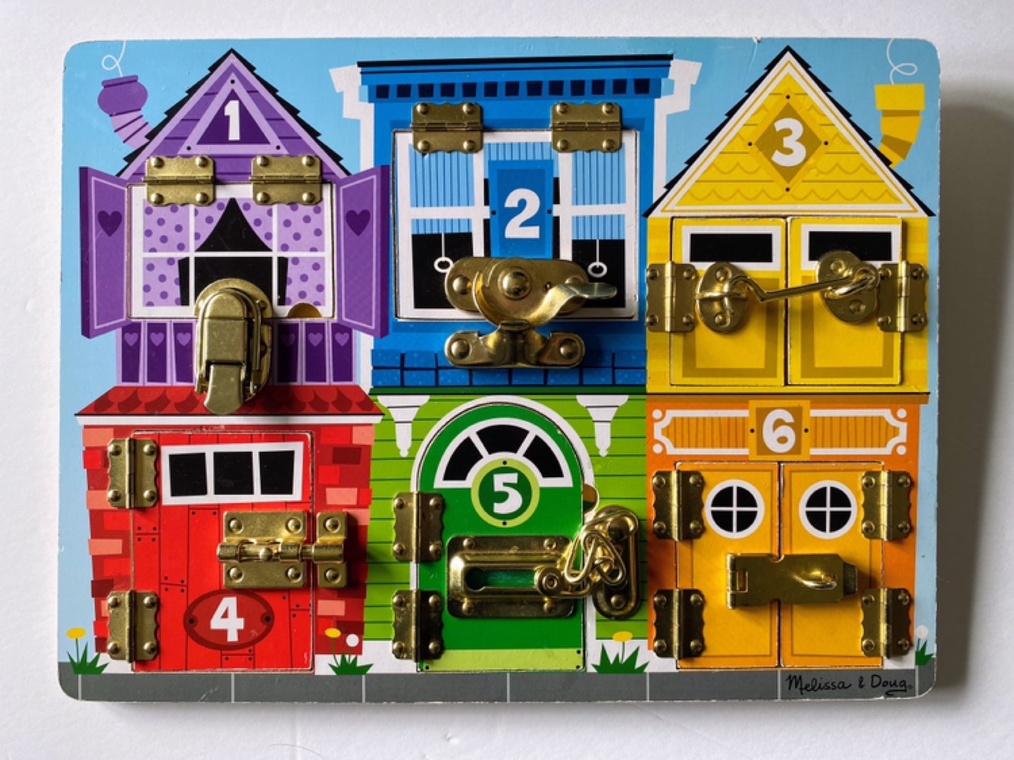 Toy - Melissa and Doug Latches Board