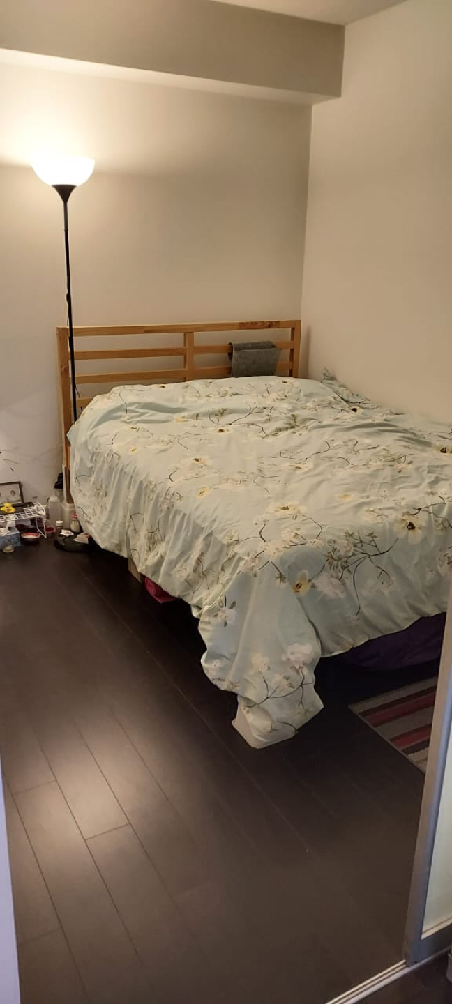 IKEA TARVA double bed + HAUGESUND Spring mattress