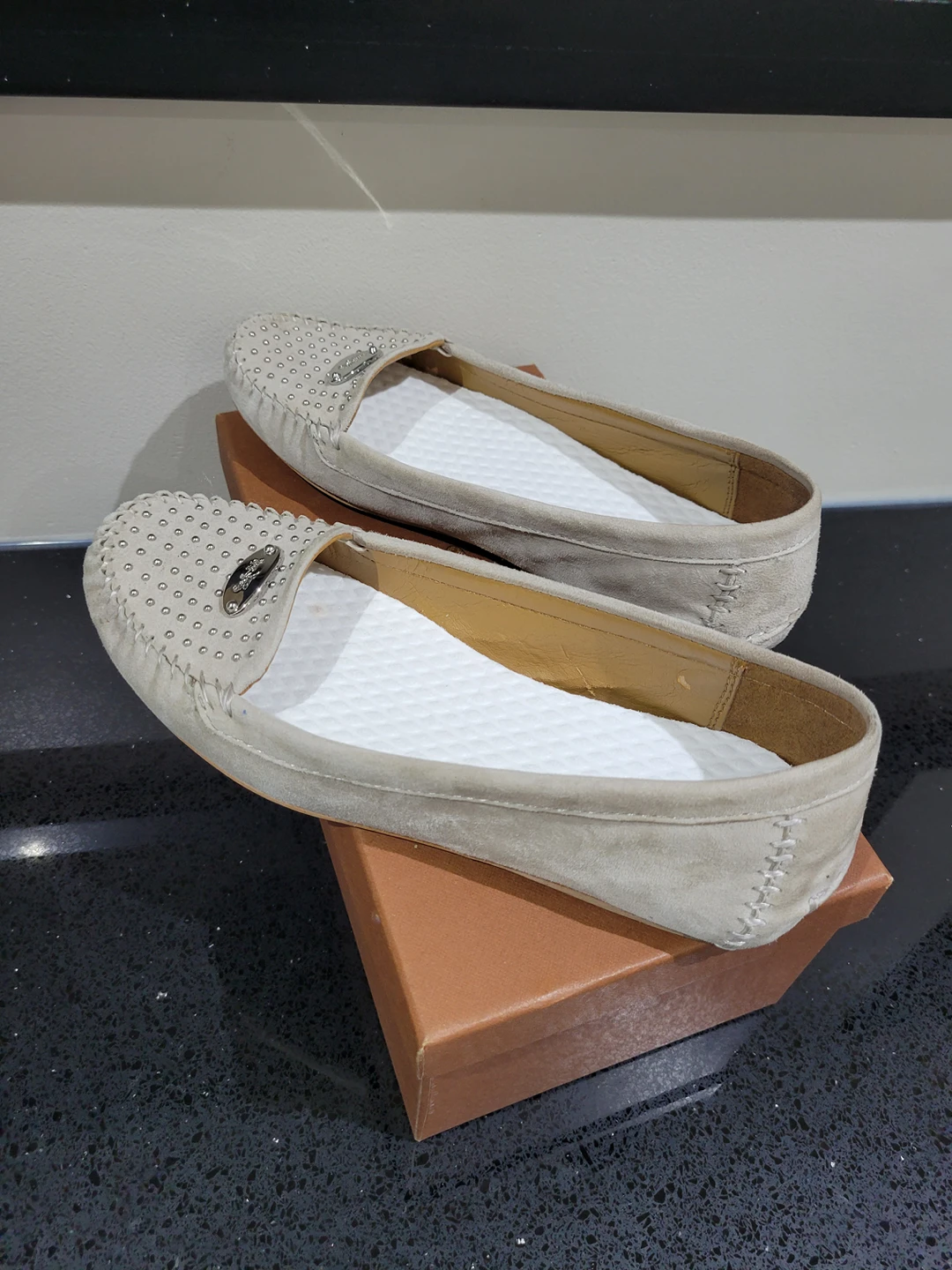 Coach Honest Suede Loafers (size 7) image indicator(4)