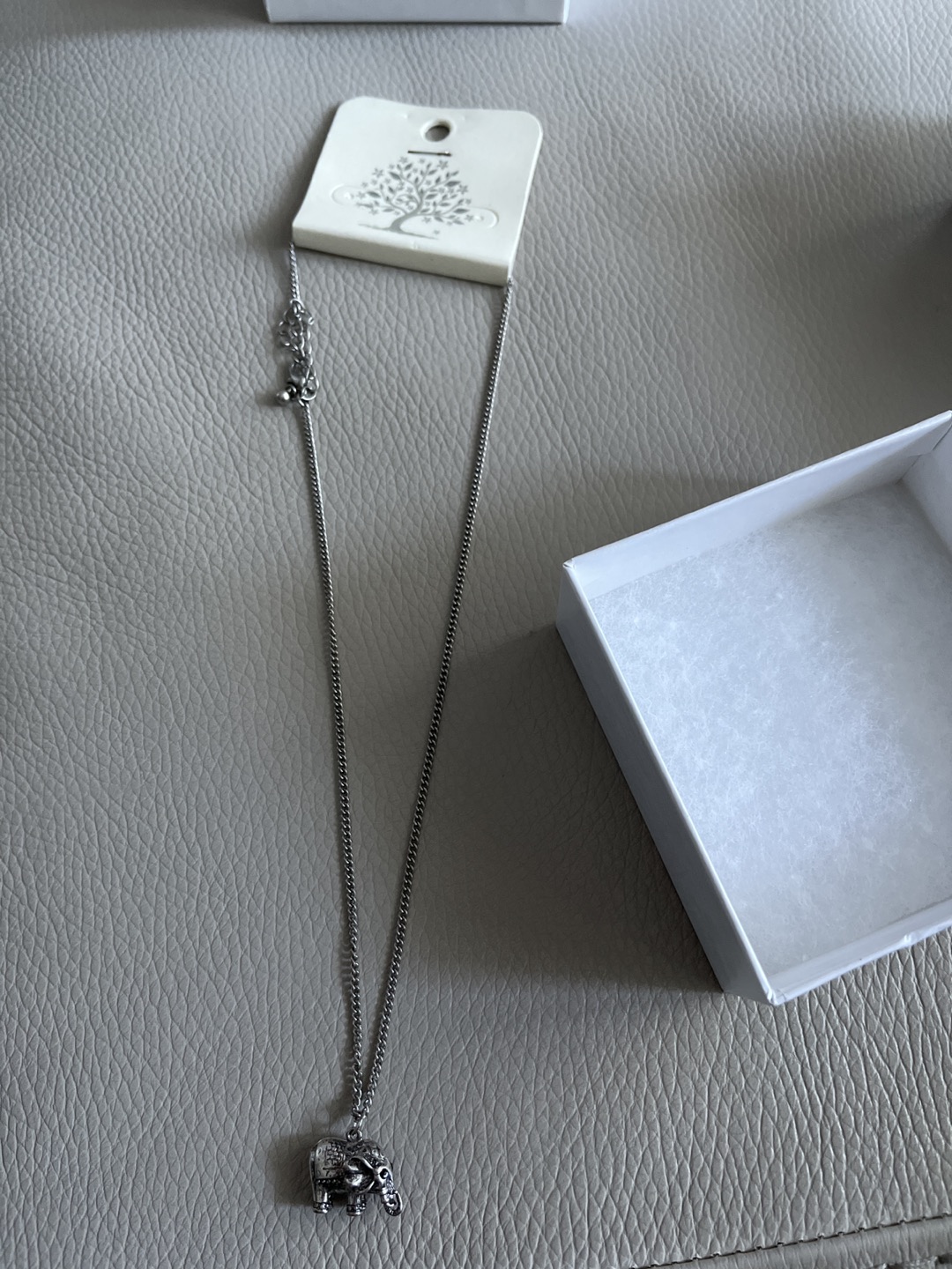 Elephant necklace thumbnail
