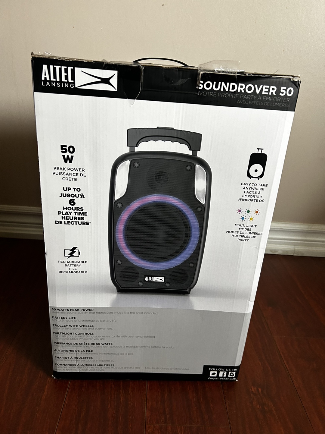 Altec Lansing Soundrover 50 Bluetooth Speaker