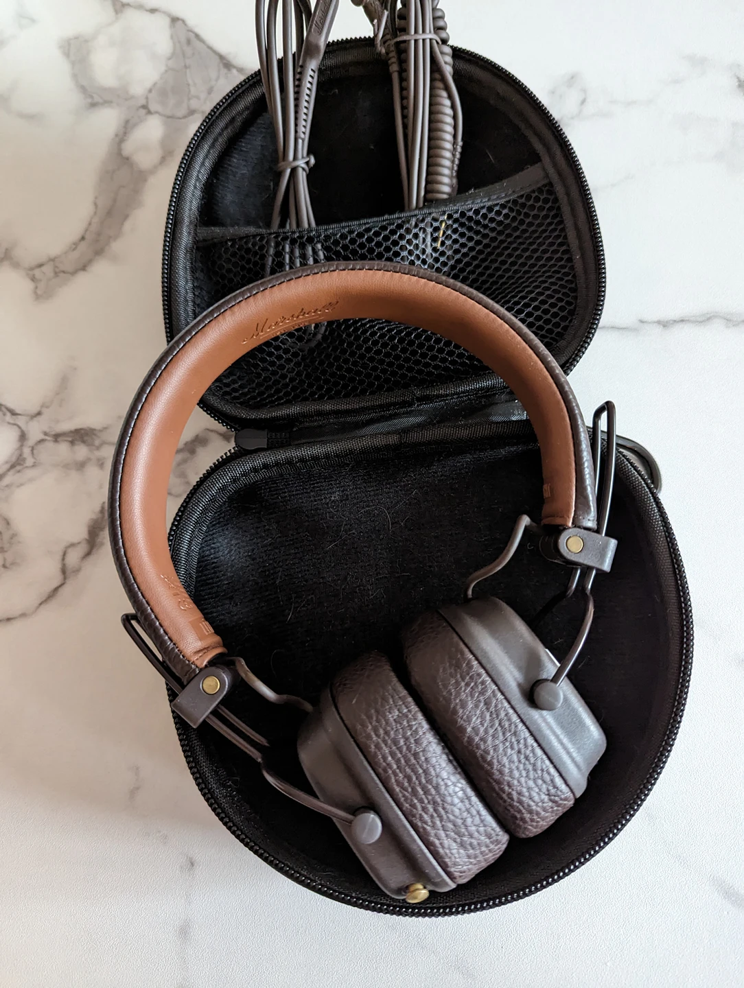 Marshall Wireless Headphones Major III Bluetooth, Brown - photo 3