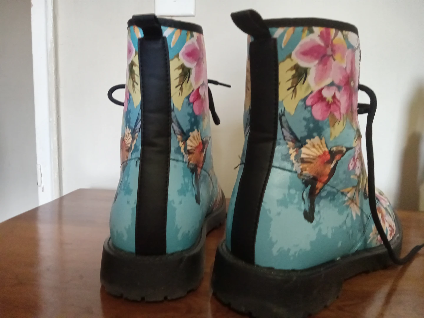 Playful & Gorgeous Combat Boots, W8 image indicator(2)