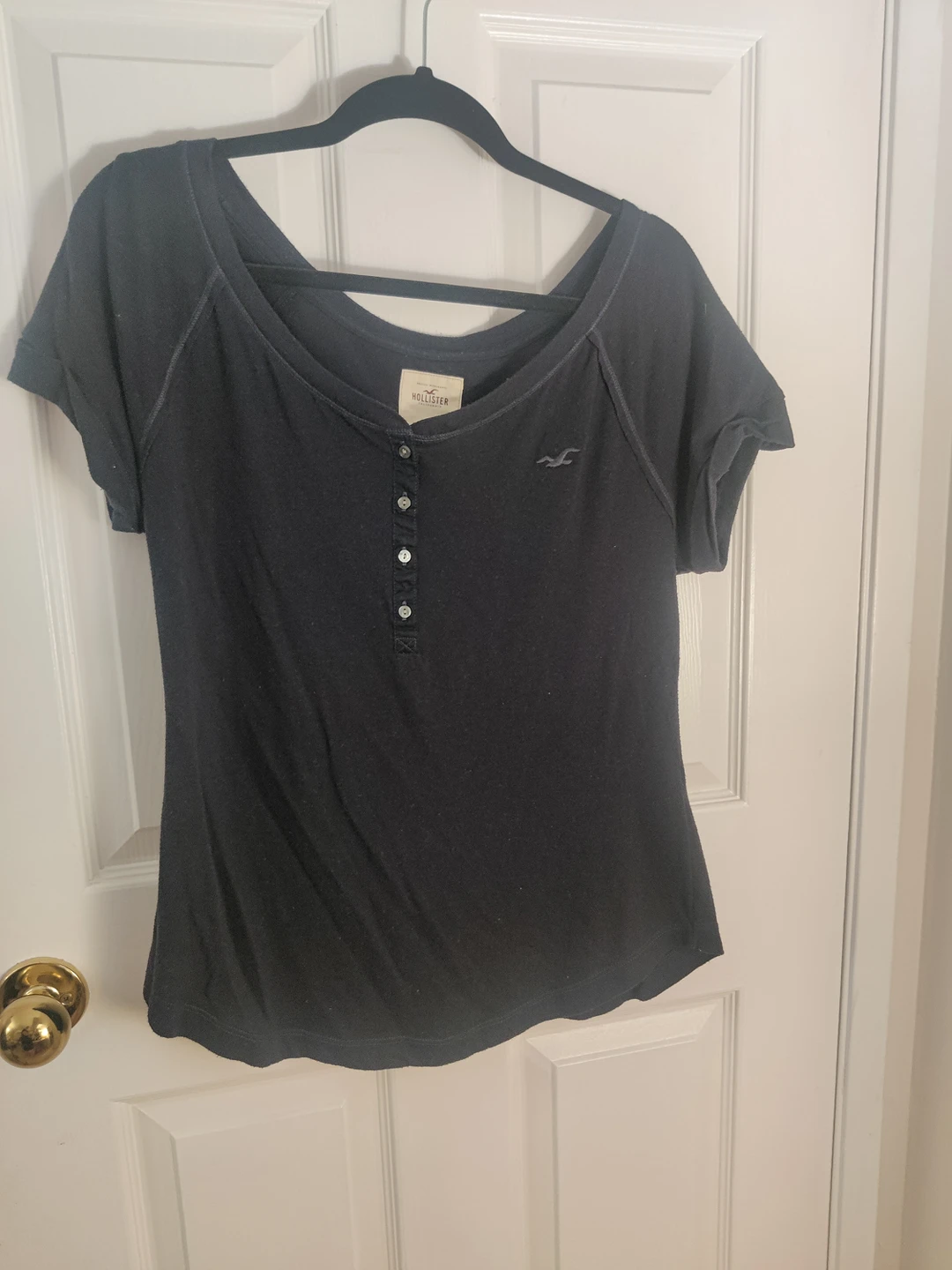 Hollister button tee thumbnail