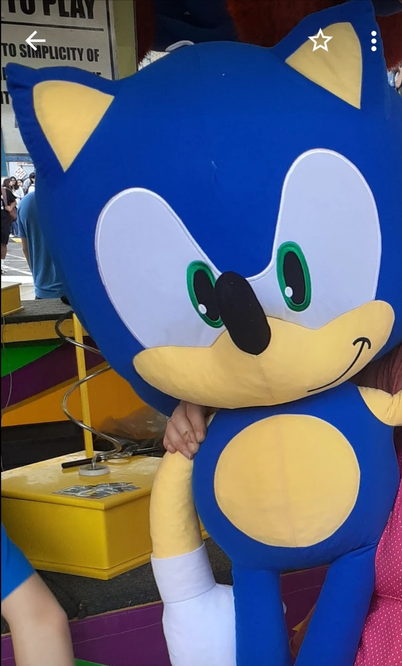 Sonic The Hedgehog Very Large Stuffy