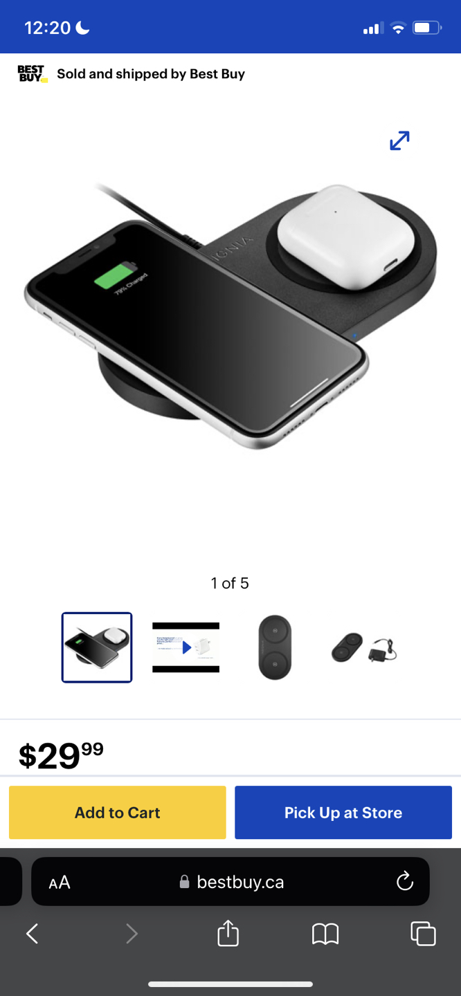 Wireless Charger for IPhone/Airpods image indicator(2)