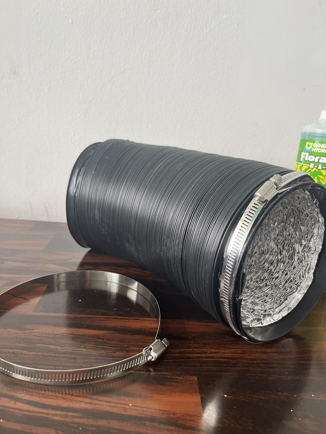 5"x16.4ft Exhaust Air Hose black