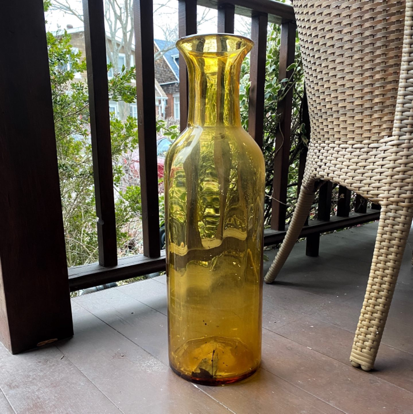 Tall Glass Vase (pick up Coxwell/Danforth) thumbnail