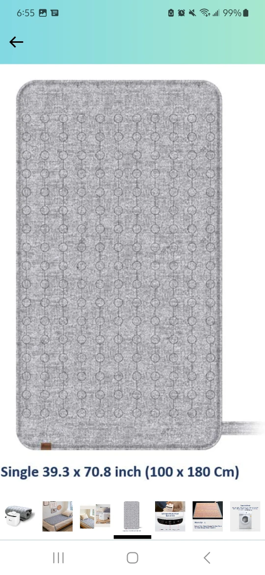 parklon water heated mattress topper (onsu matt) - photo 3