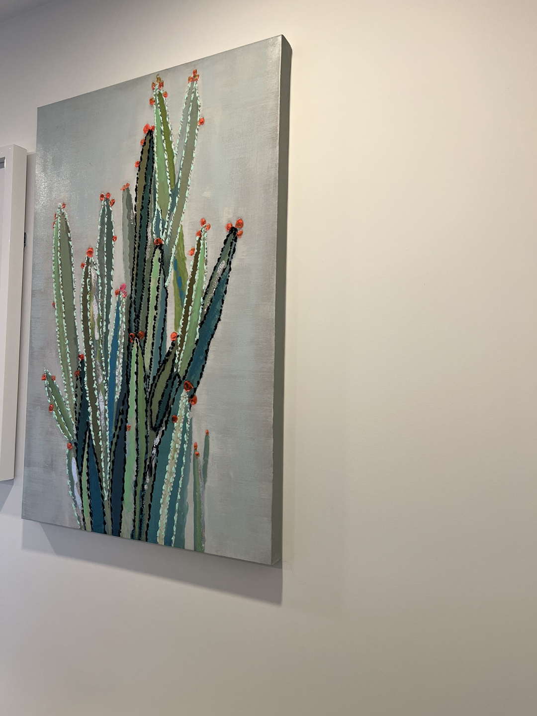 Cactus Canvas Painting - photo 2