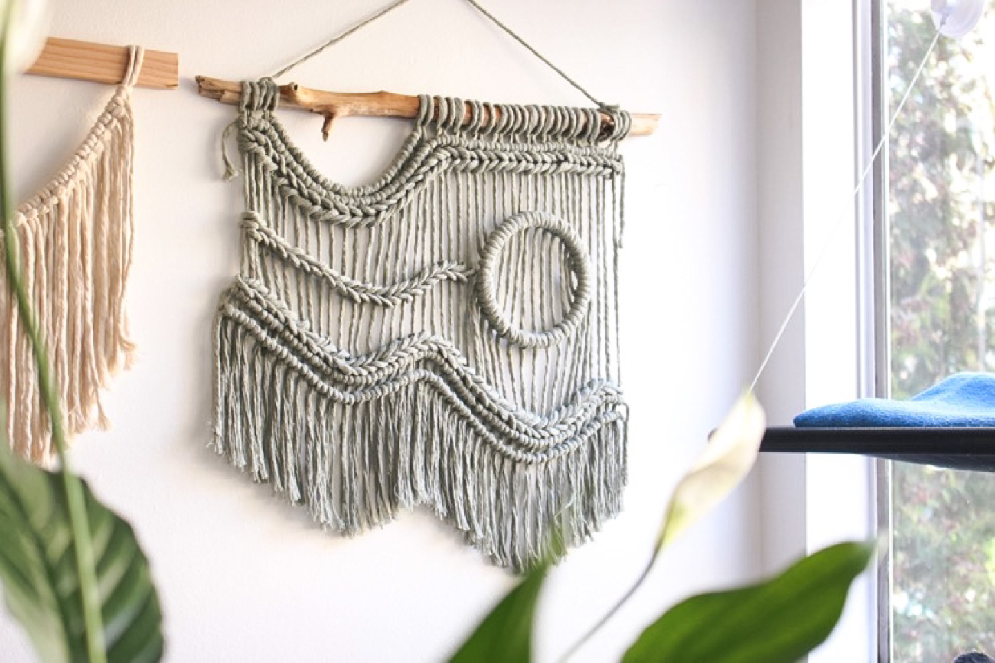 Large handmade macrame wallhanging