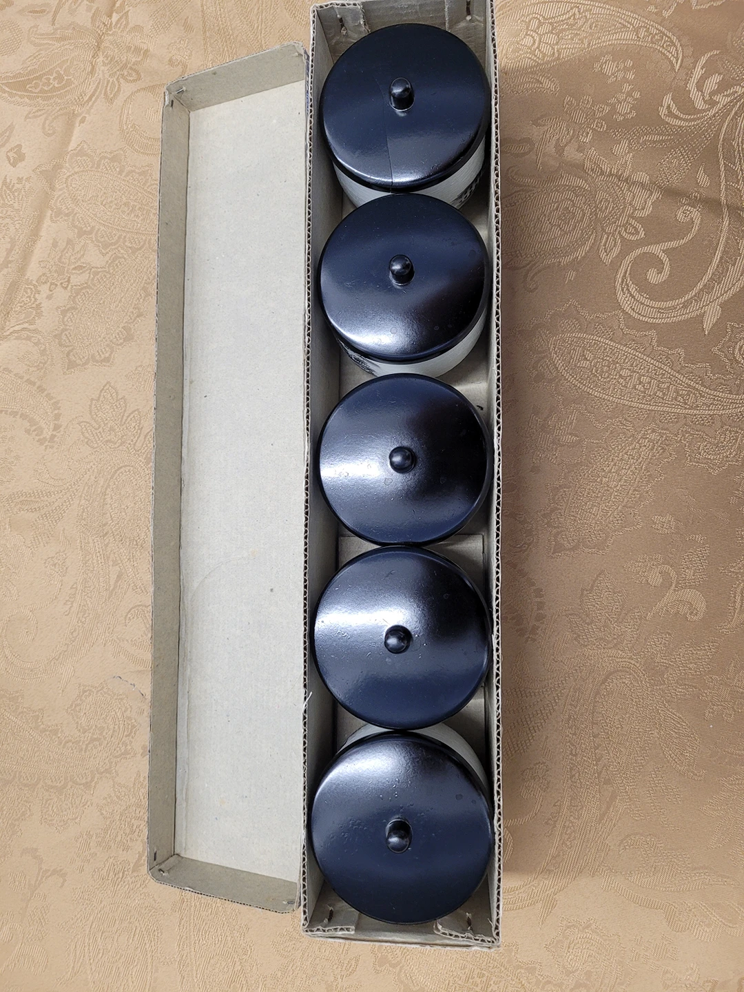 5 Painted Chinese Tea Cups image indicator(2)