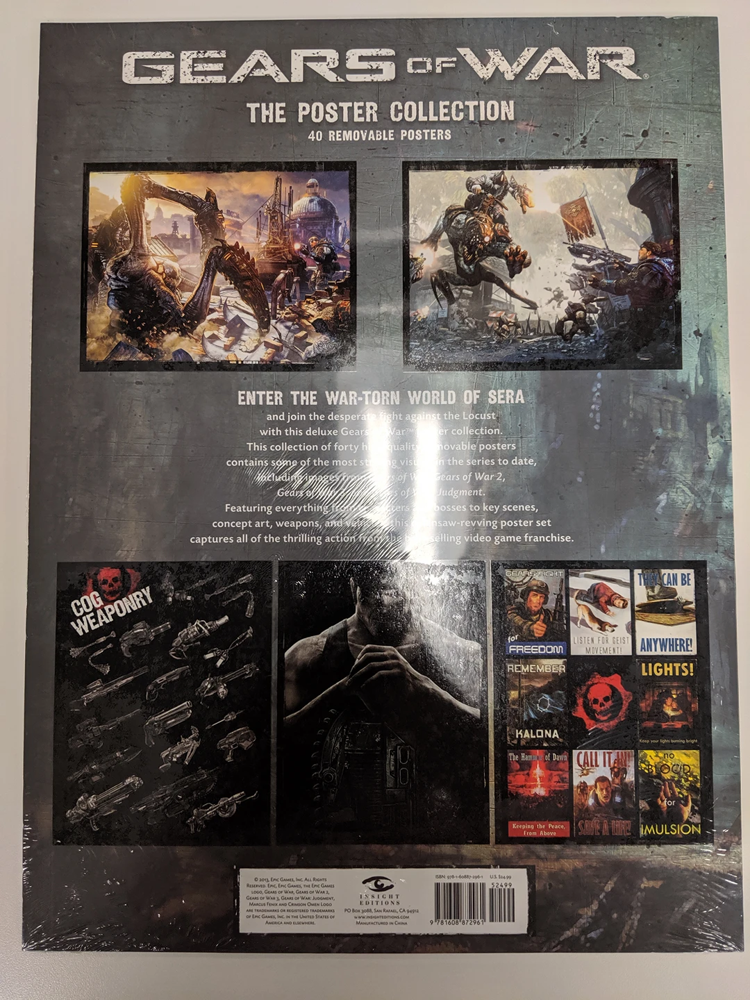 Gears of War: The Poster Collection: 40 Removable Posters - photo 2